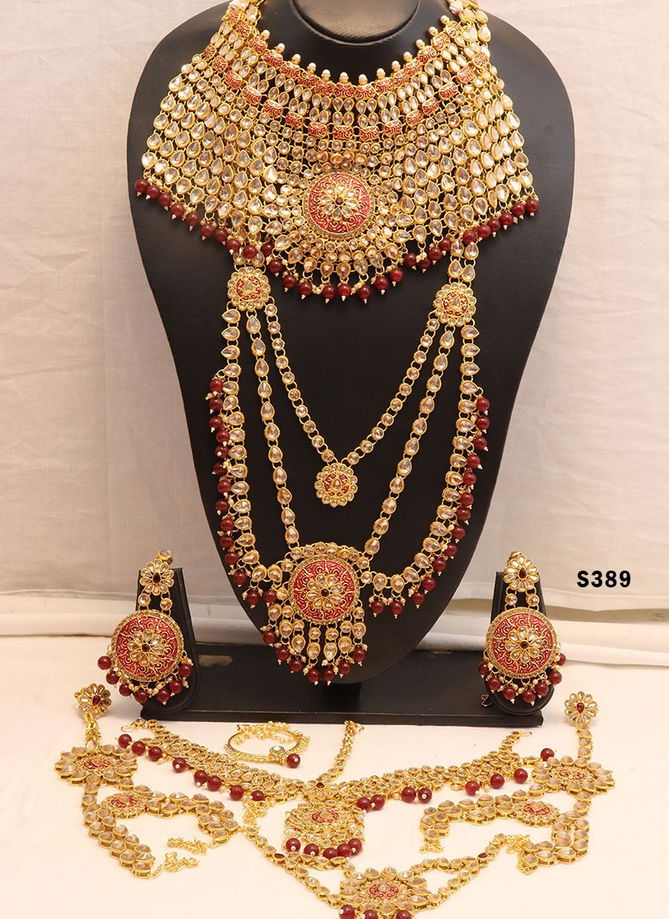 TEW Traditional Designer Chokar And Long Bridal Necklace Set Collection